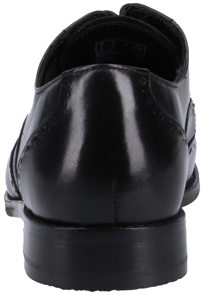 Clarks Businessschuhe Leder Schwarz - surf4shoes