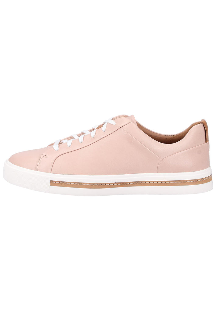 Clarks Sneaker Leder Nude - surf4shoes