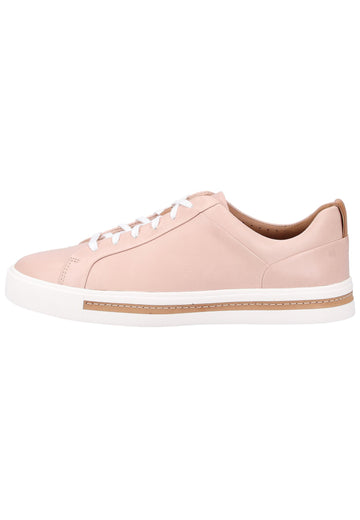 Clarks Sneaker Leder Nude - surf4shoes