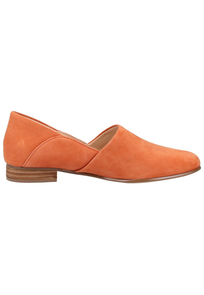 Clarks Slipper Nubukleder Rost - surf4shoes