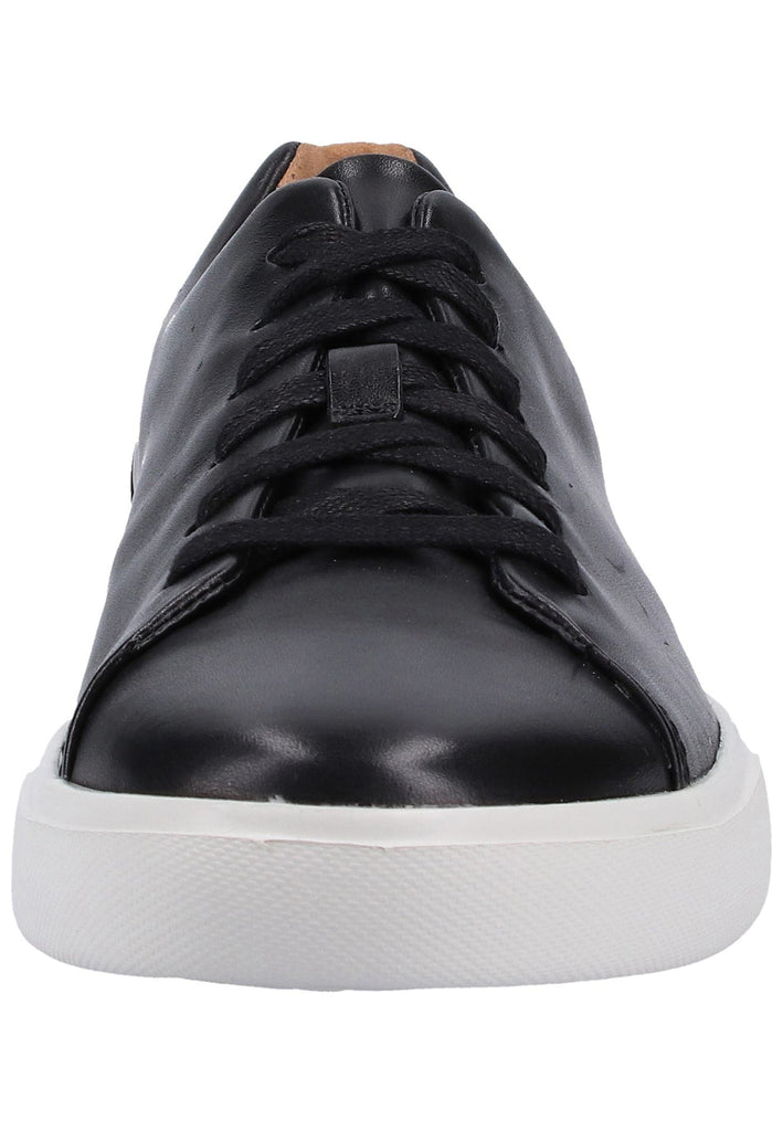 Clarks Sneaker Leder Schwarz - surf4shoes