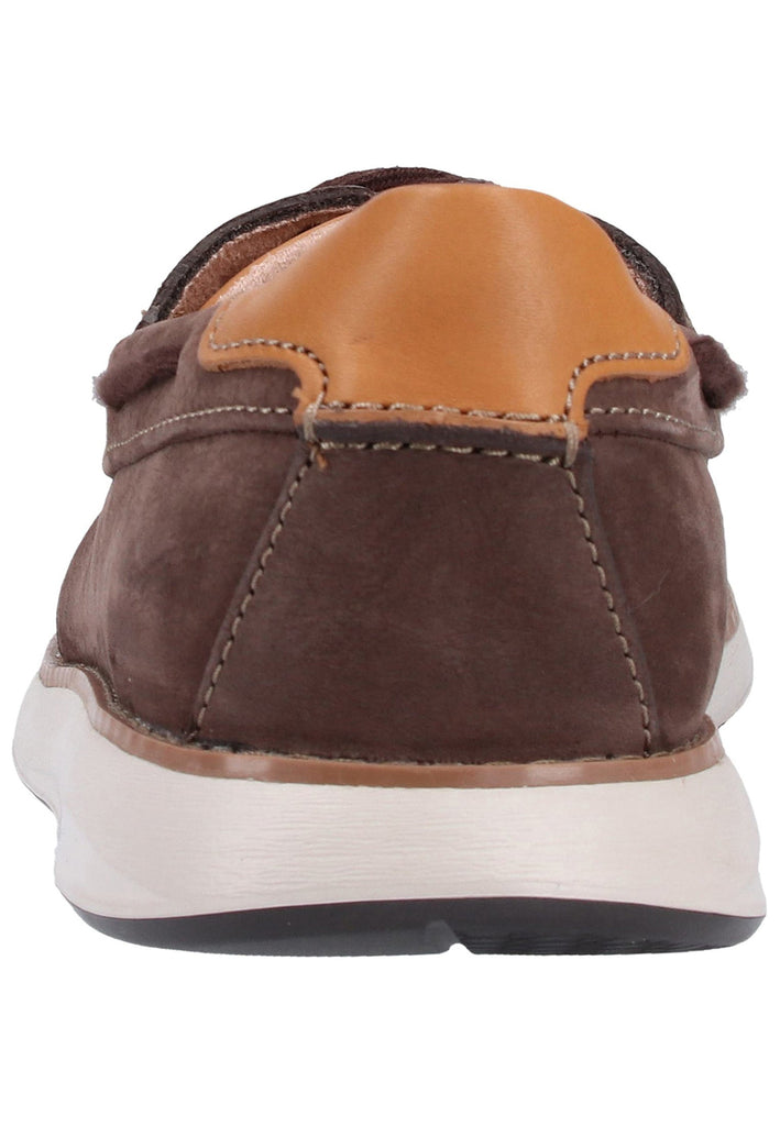 Clarks Halbschuhe Nubukleder Braun - surf4shoes