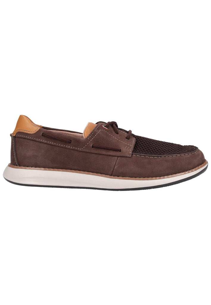 Clarks Halbschuhe Nubukleder Braun - surf4shoes
