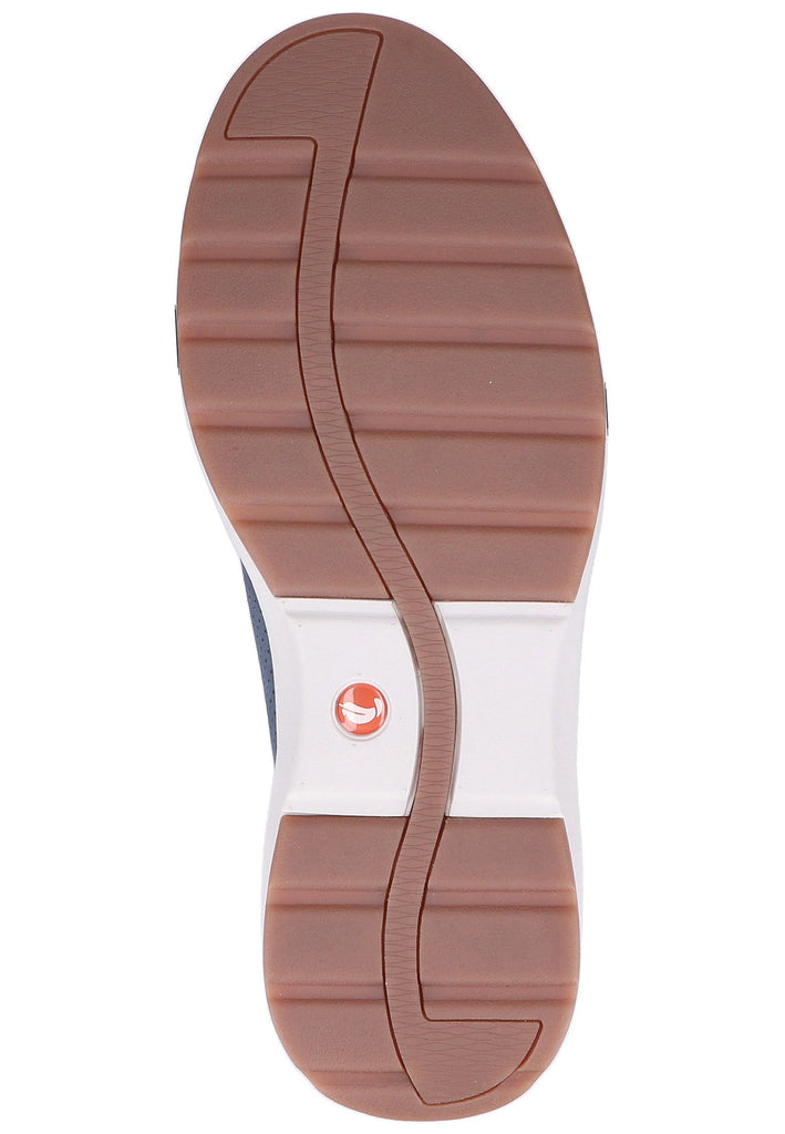 Clarks Halbschuhe Nubukleder Navy - surf4shoes