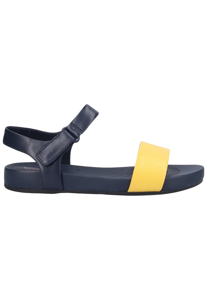 Clarks Sandalen Leder Gelb - surf4shoes