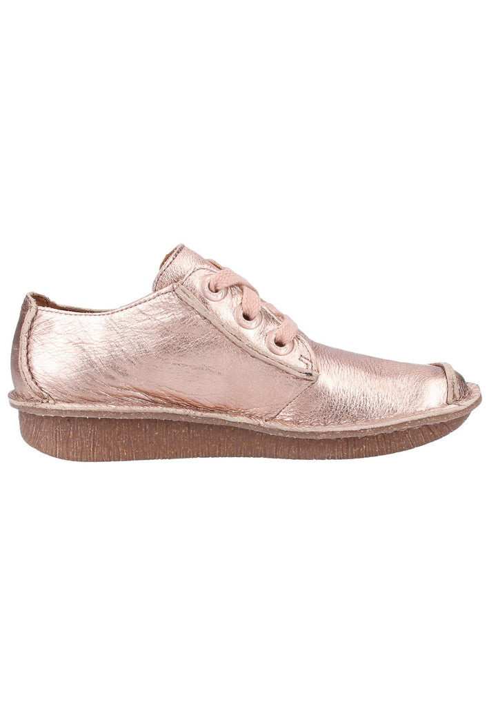 Clarks Halbschuhe Leder Rose - surf4shoes