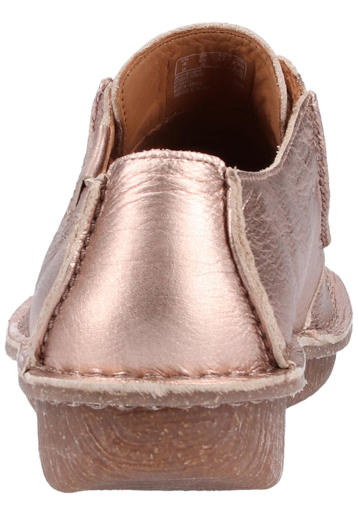 Clarks Halbschuhe Leder Rose - surf4shoes