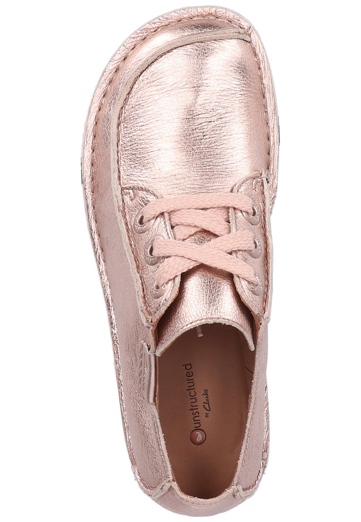 Clarks Halbschuhe Leder Rose - surf4shoes