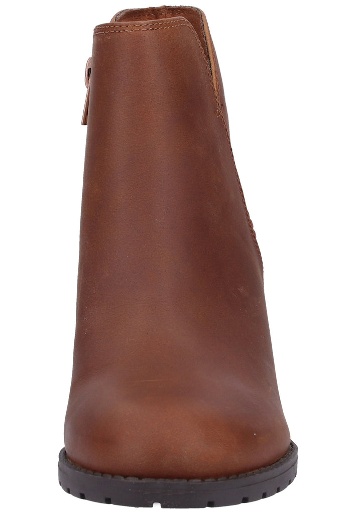 Clarks Stiefelette Leder Tan - surf4shoes