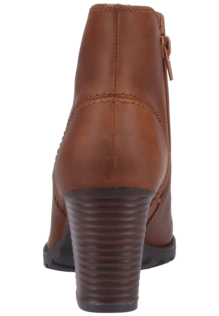 Clarks Stiefelette Leder Tan - surf4shoes