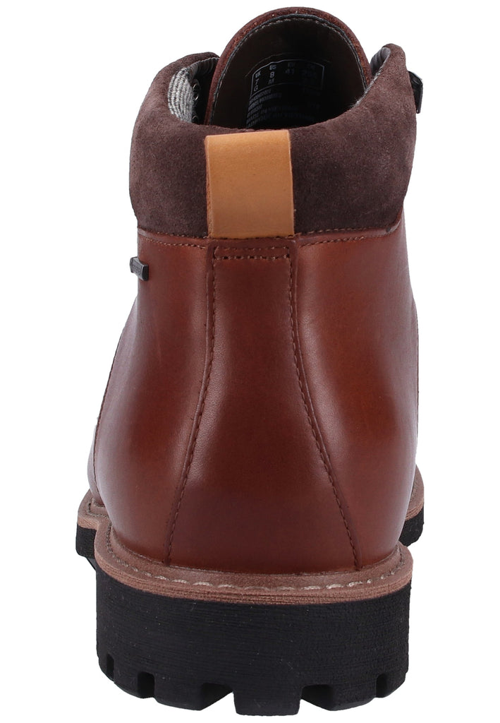 Clarks Halbschuhe Nubukleder Braun - surf4shoes