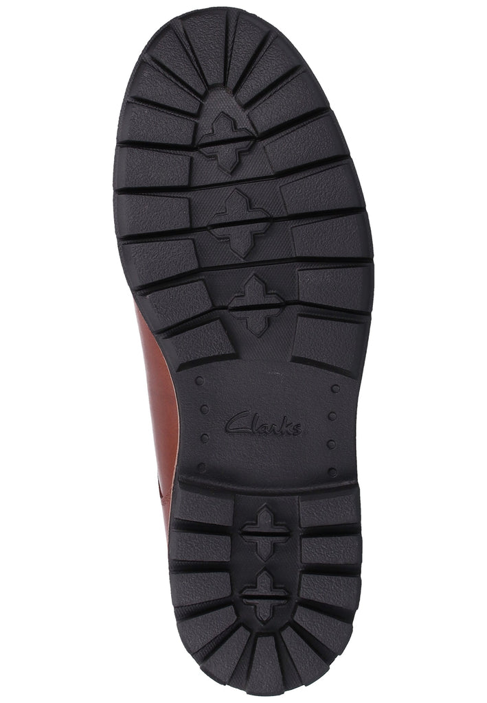 Clarks Halbschuhe Nubukleder Braun - surf4shoes