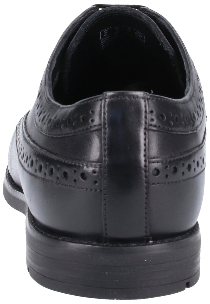 Clarks Businessschuhe Leder Schwarz - surf4shoes