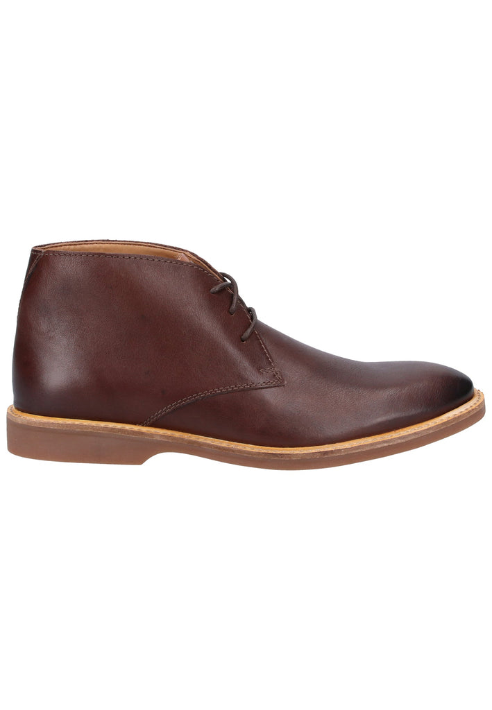 Clarks Halbschuhe Leder dunkelbraun - surf4shoes