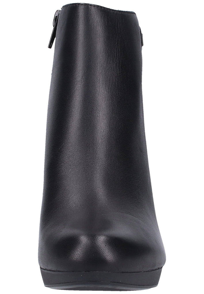 Clarks Stiefelette Leder Schwarz - surf4shoes