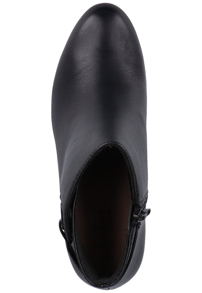 Clarks Stiefelette Leder Schwarz - surf4shoes