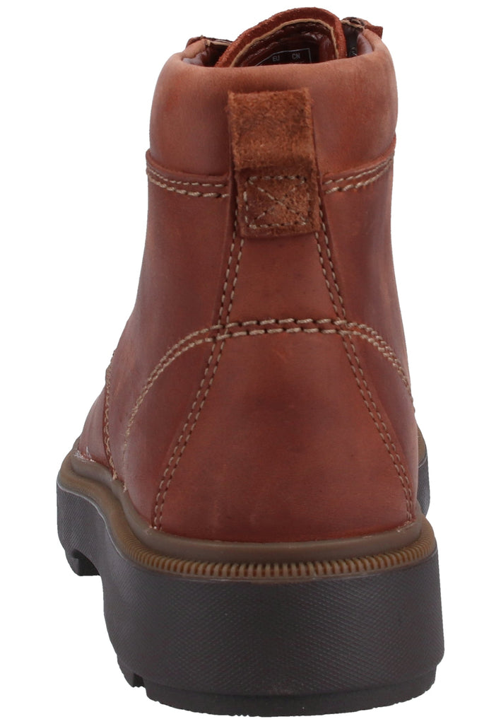 Clarks Stiefelette Leder Braun - surf4shoes