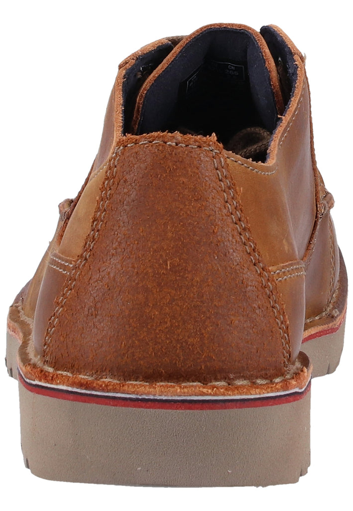 Clarks Halbschuhe Leder Tan - surf4shoes