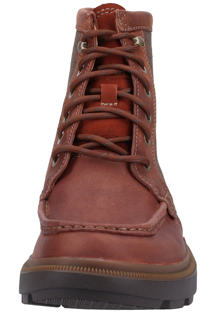 Clarks Stiefelette Leder Braun - surf4shoes