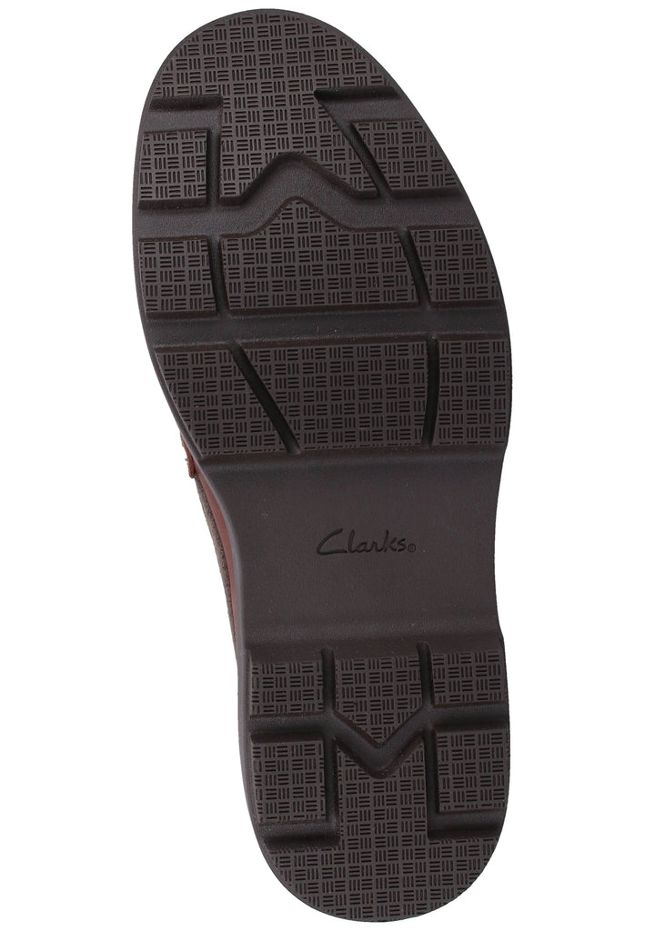 Clarks Stiefelette Leder Braun - surf4shoes
