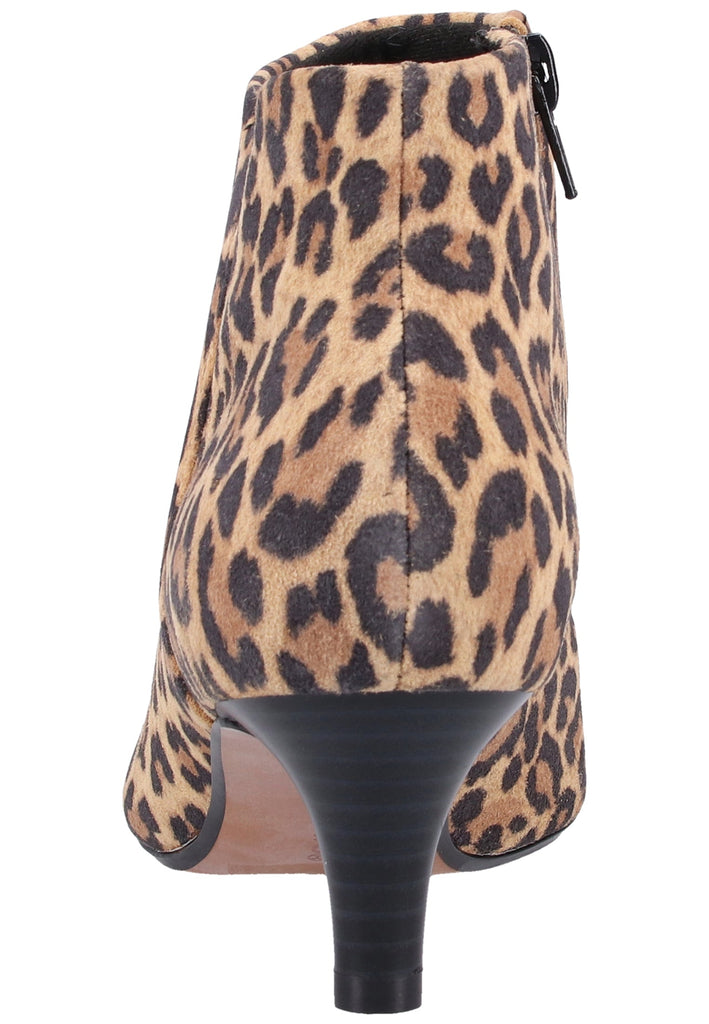 Clarks Stiefelette Veloursleder Leopard - surf4shoes