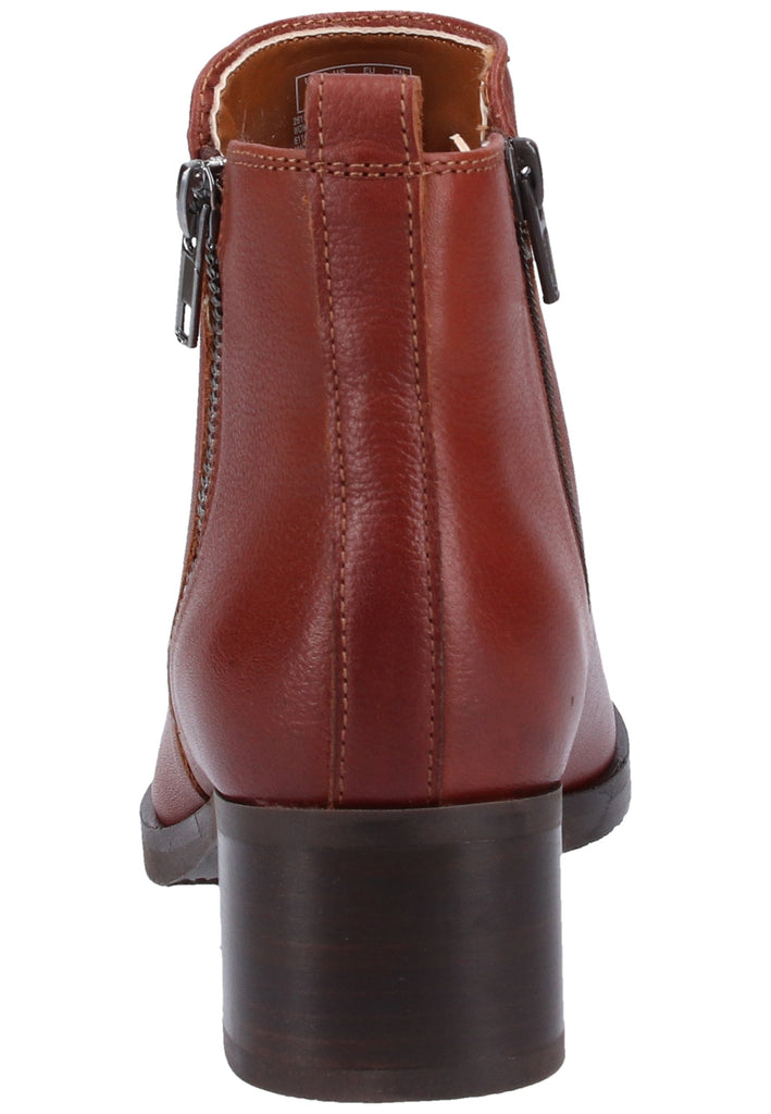 Clarks Stiefelette Leder Tan - surf4shoes