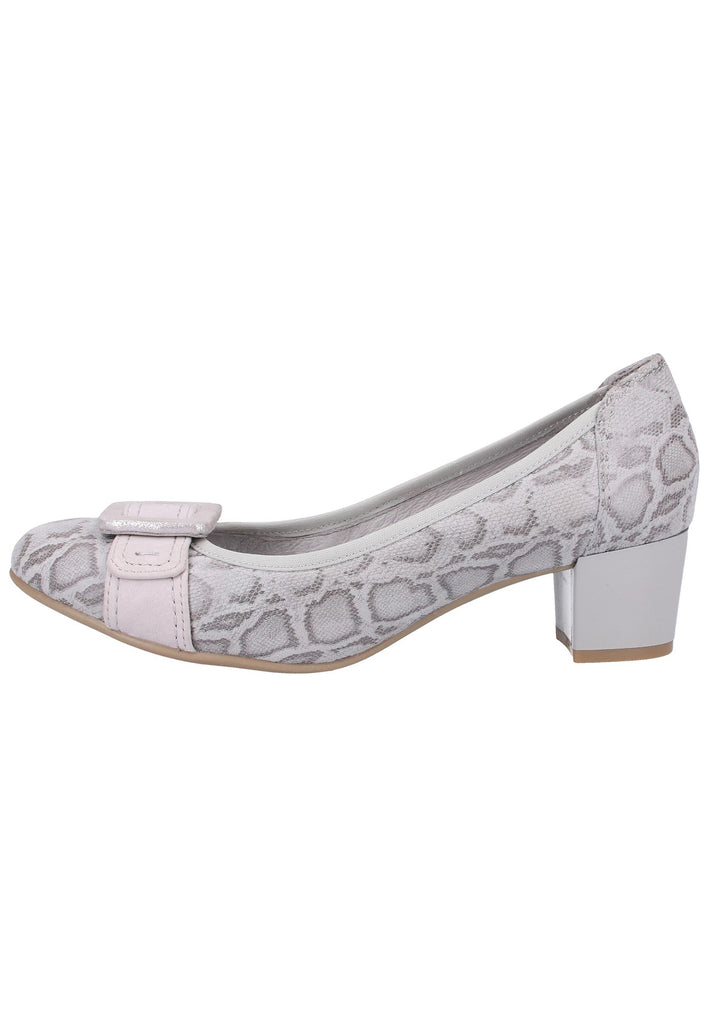Caprice Pumps Leder Hellgrau - surf4shoes