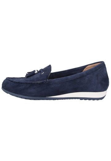 Caprice Slipper Leder Ocean - surf4shoes