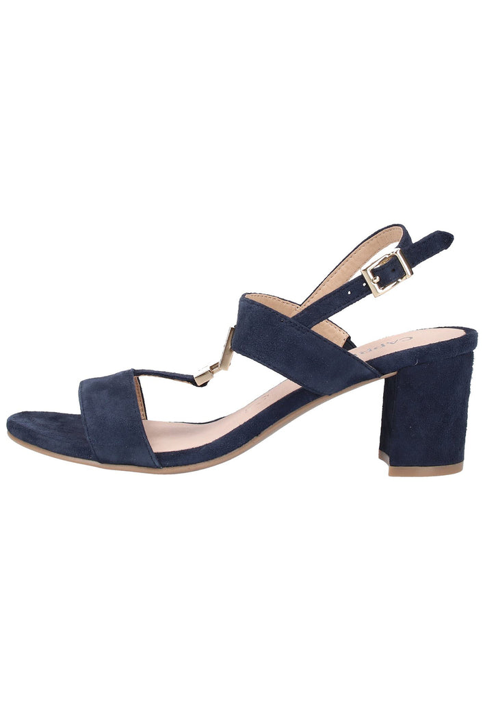 Caprice Sandalen Veloursleder Ocean - surf4shoes