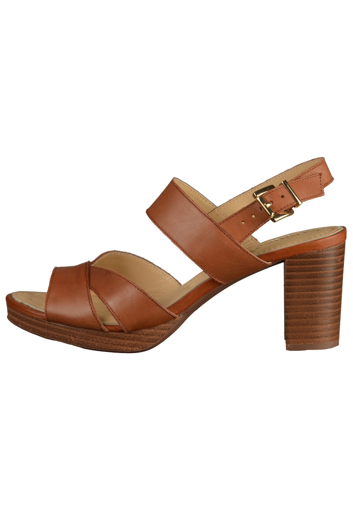 Caprice Sandalen Nappaleder Cognac - surf4shoes