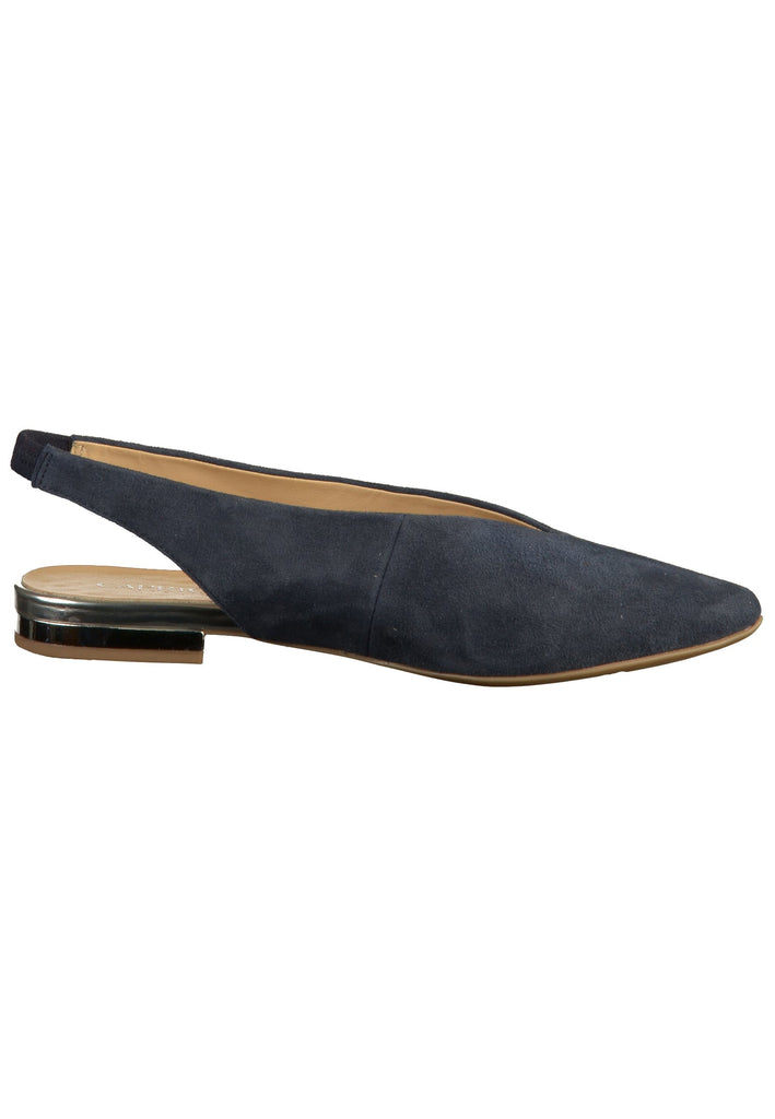 Caprice Ballerinas Veloursleder Ocean - surf4shoes