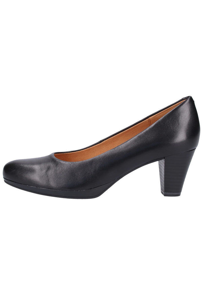 Caprice Pumps Leder Schwarz - surf4shoes