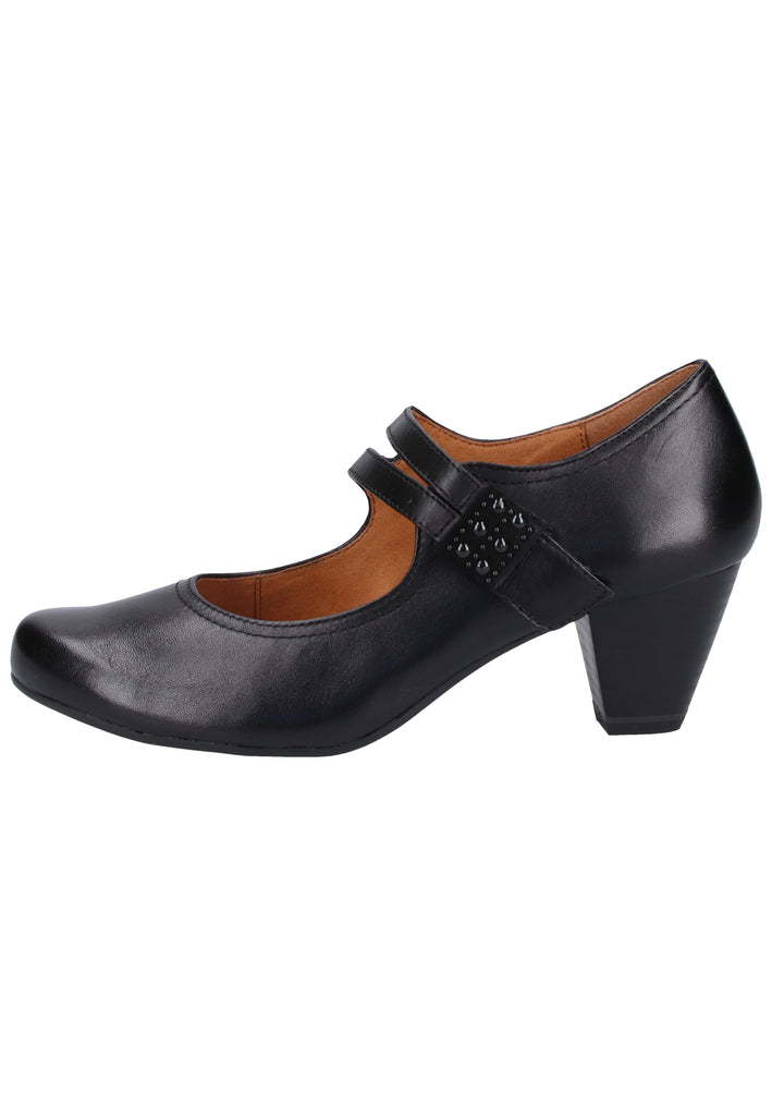 Caprice Pumps Nappaleder Schwarz - surf4shoes