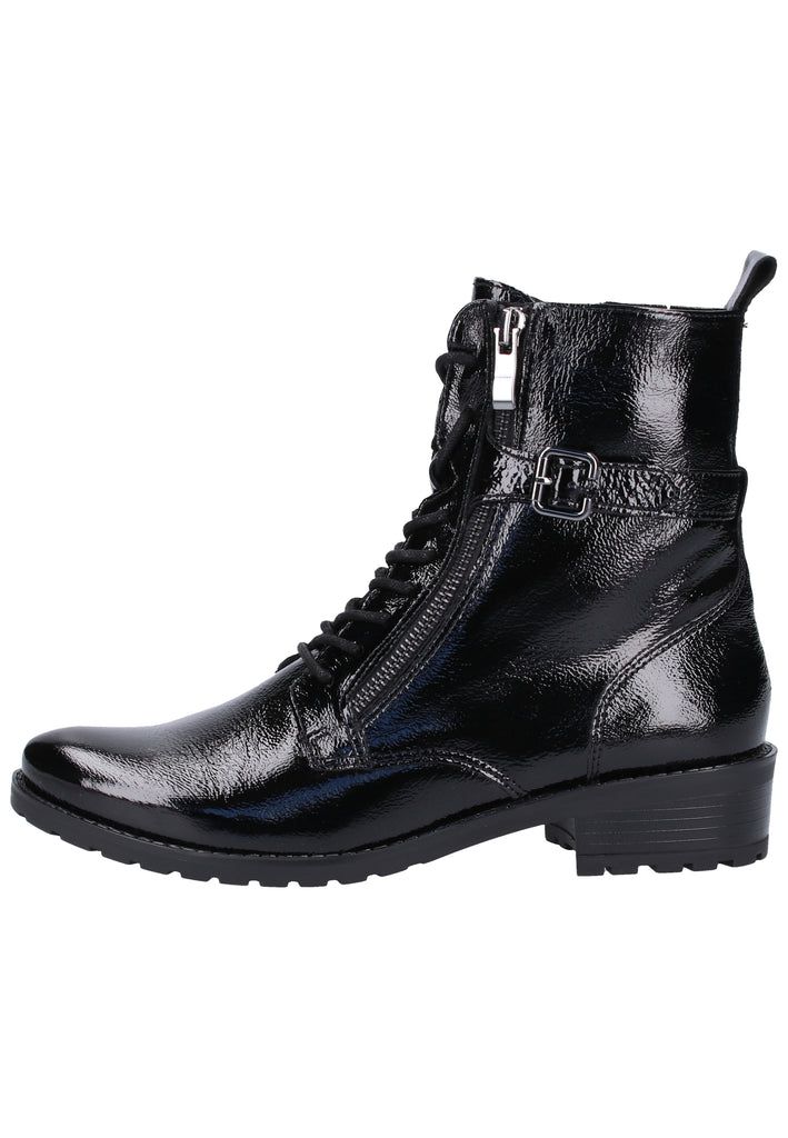 Caprice Stiefelette Nappaleder Schwarz Warmfutter - surf4shoes