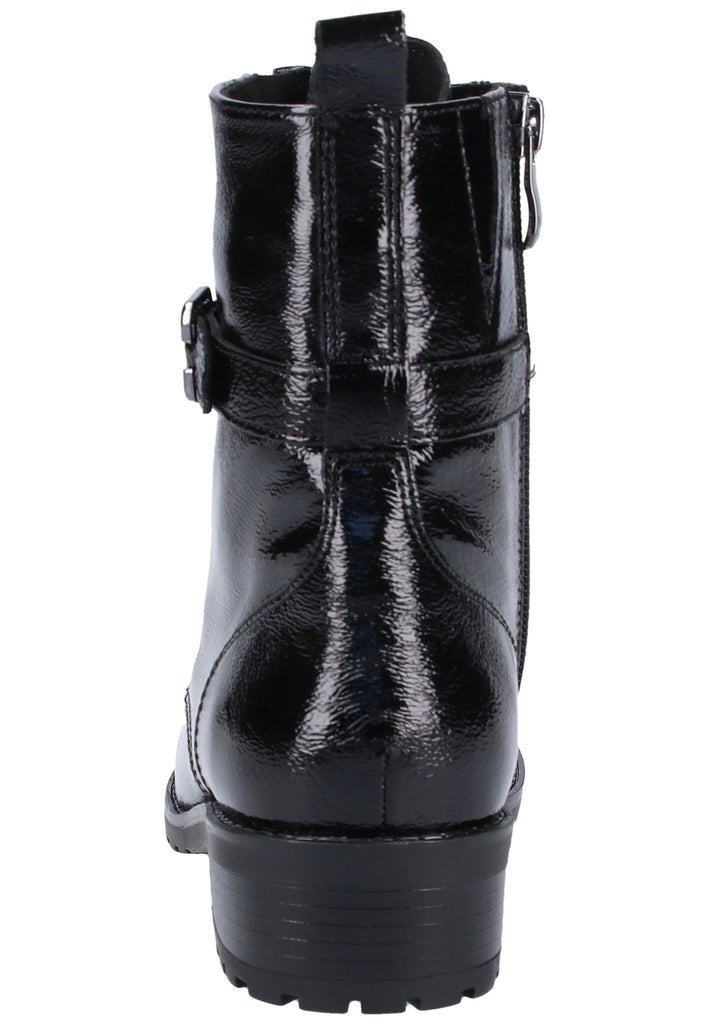 Caprice Stiefelette Nappaleder Schwarz Warmfutter - surf4shoes