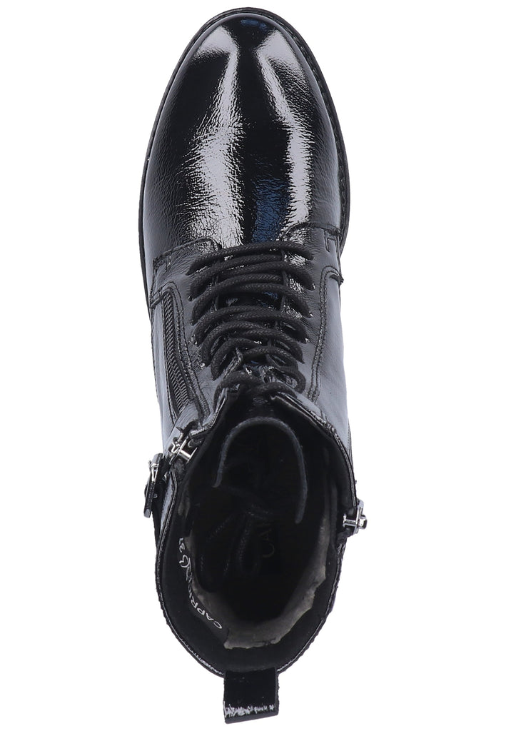 Caprice Stiefelette Nappaleder Schwarz Warmfutter - surf4shoes