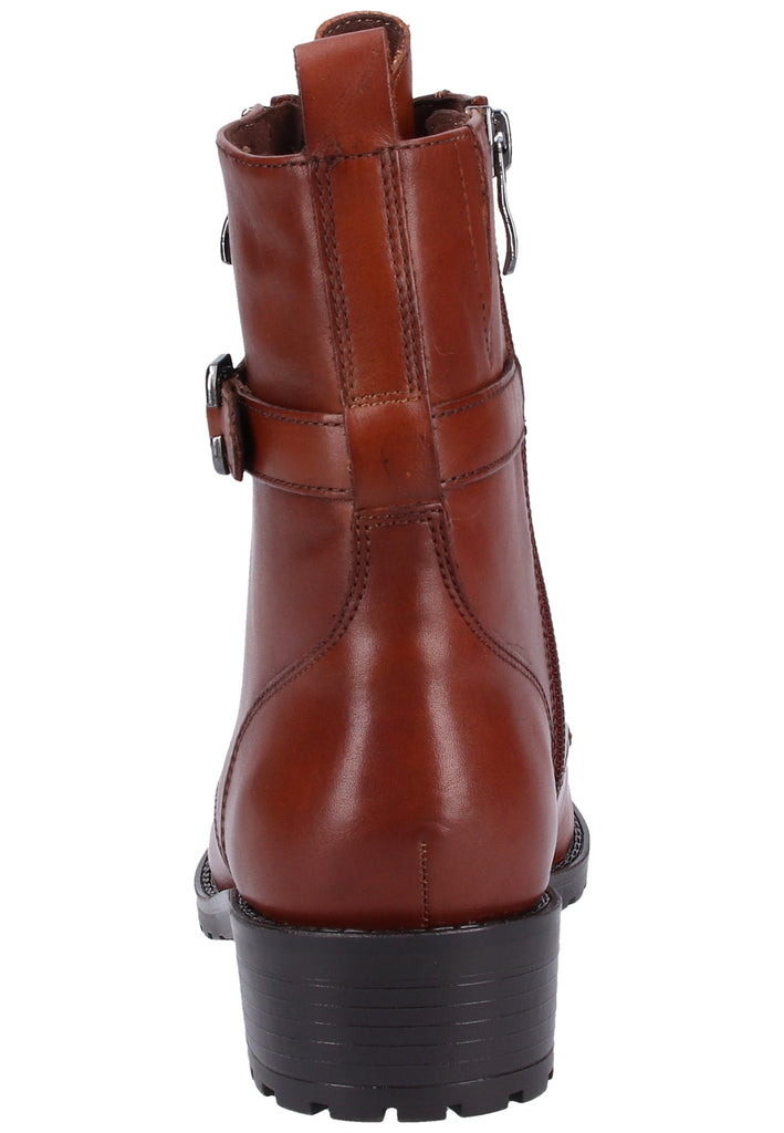 Caprice Stiefelette Nappaleder Cognac - surf4shoes