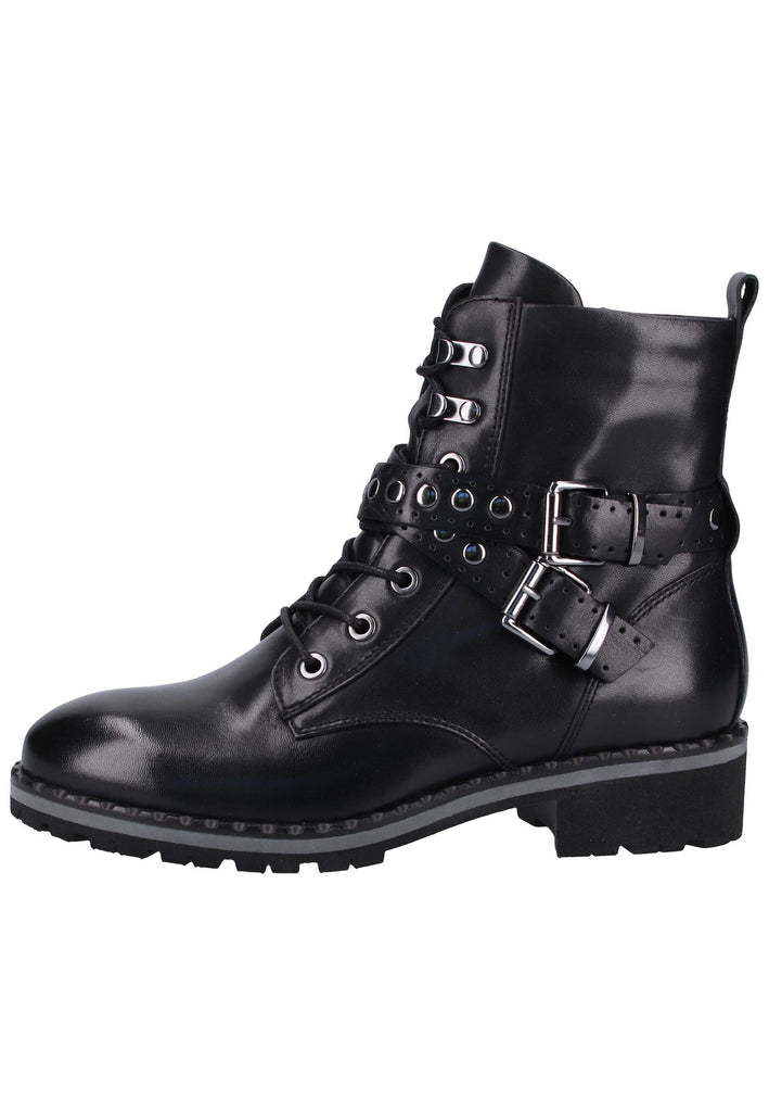 Caprice Stiefelette Nappaleder Schwarz - surf4shoes