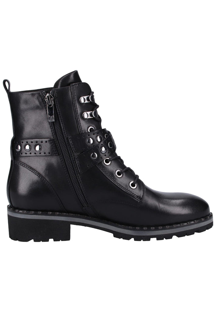 Caprice Stiefelette Nappaleder Schwarz - surf4shoes