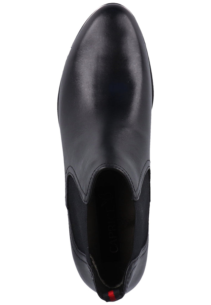 Caprice Stiefelette Nappaleder Schwarz - surf4shoes