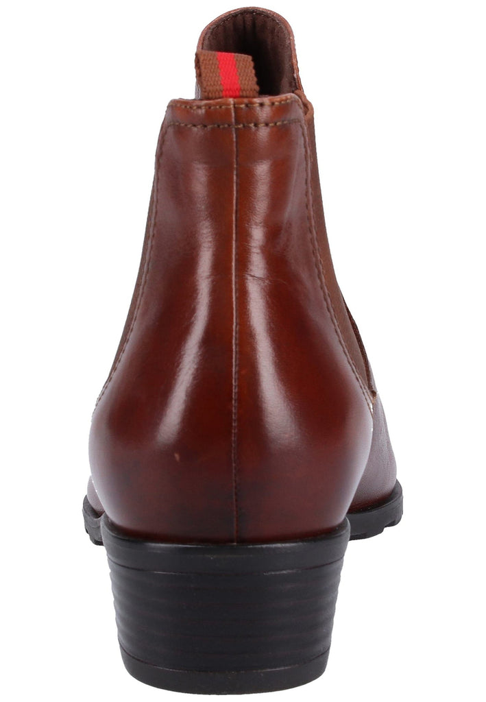 Caprice Stiefelette Nappaleder Brandy - surf4shoes