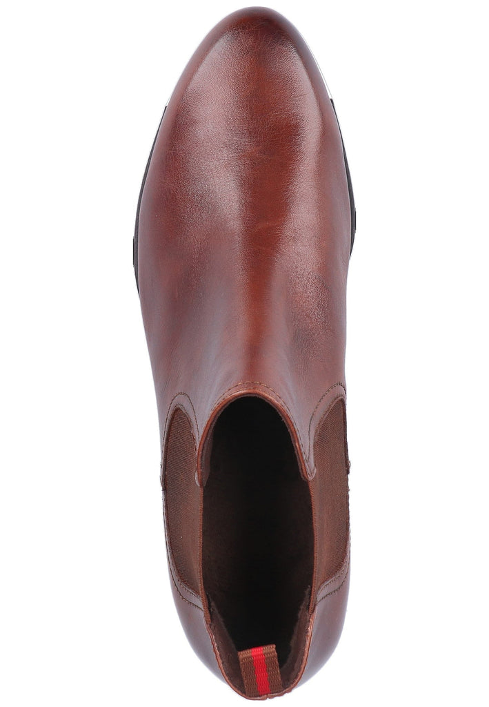 Caprice Stiefelette Nappaleder Brandy - surf4shoes