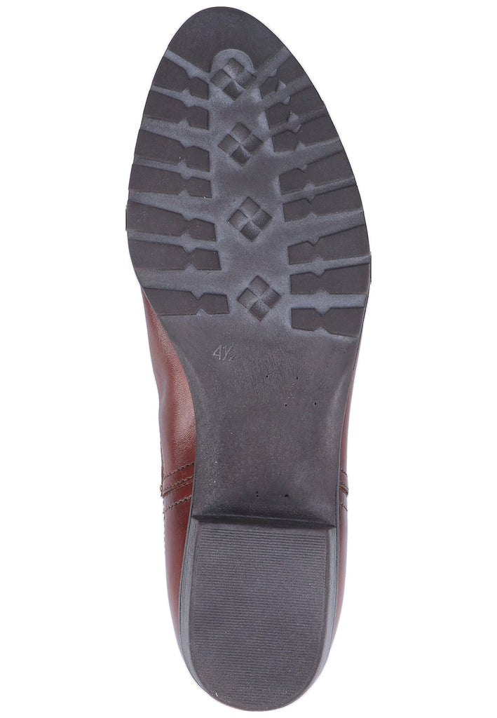 Caprice Stiefelette Nappaleder Brandy - surf4shoes