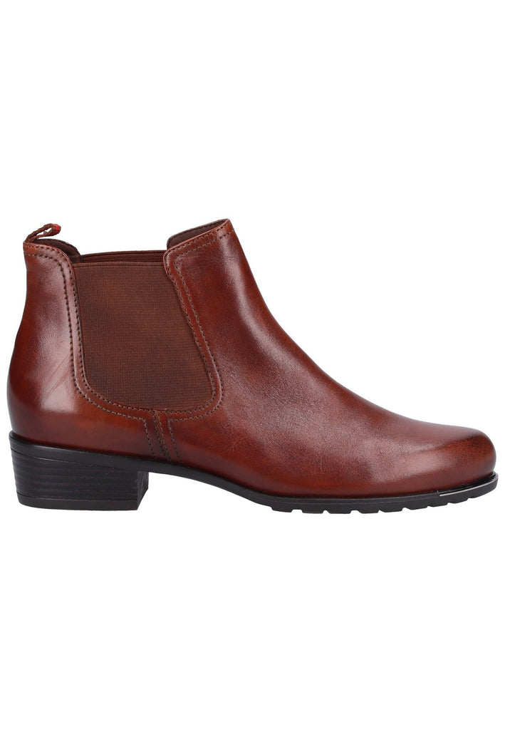 Caprice Stiefelette Nappaleder Brandy - surf4shoes