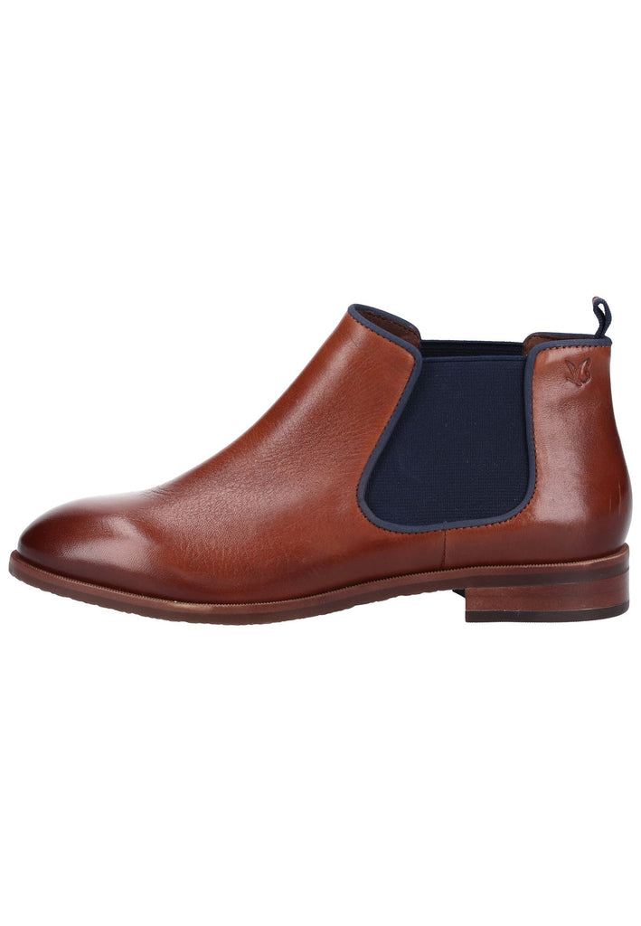 Caprice Stiefelette Leder Braun/Blau - surf4shoes