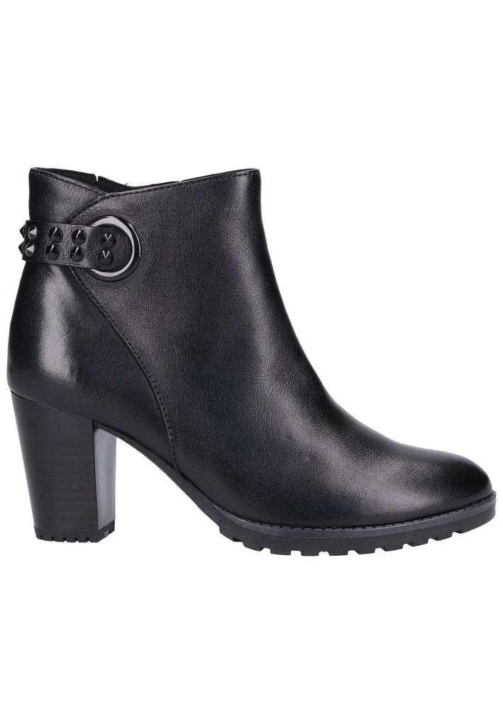 Caprice Stiefelette Nappaleder Schwarz - surf4shoes