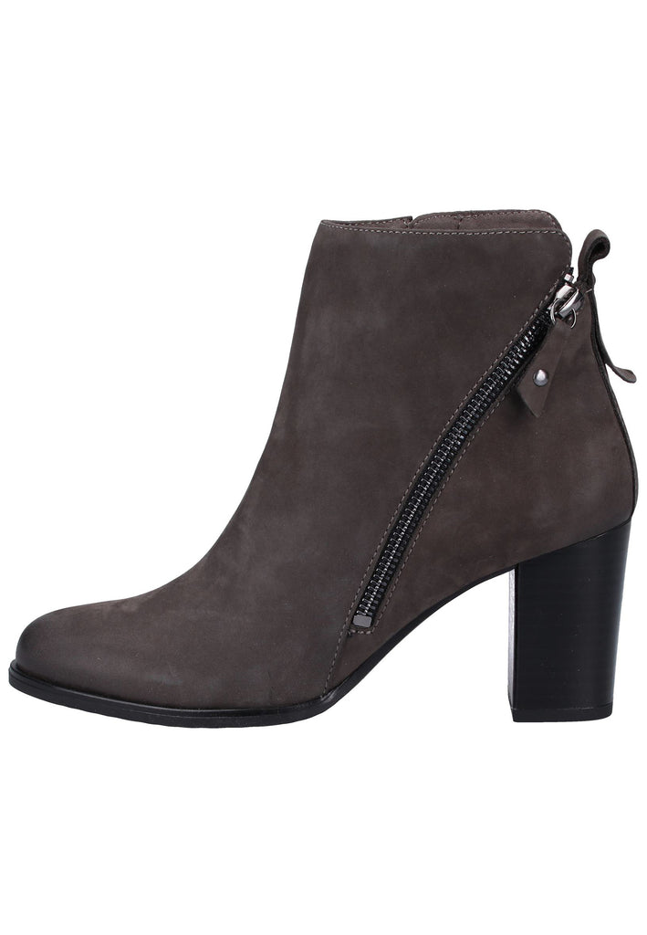 Caprice Stiefelette Nubukleder Dunkelgrau - surf4shoes
