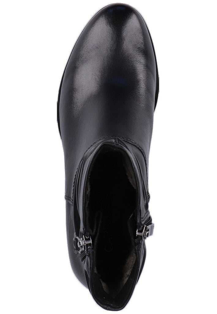 Caprice Stiefelette Nappaleder Schwarz - surf4shoes