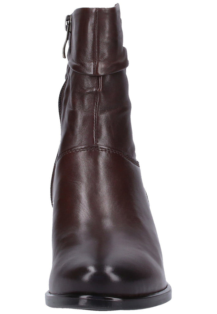 Caprice Stiefelette Nappaleder Dunkelbraun - surf4shoes