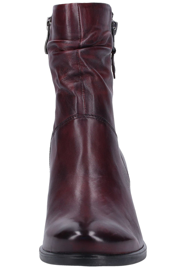 Caprice Stiefelette Nappaleder Bordeaux - surf4shoes